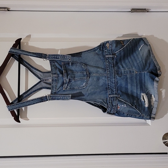 Hollister Denim - hollister overalls